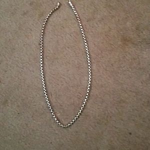 DY 22 in Stirling Silver necklace